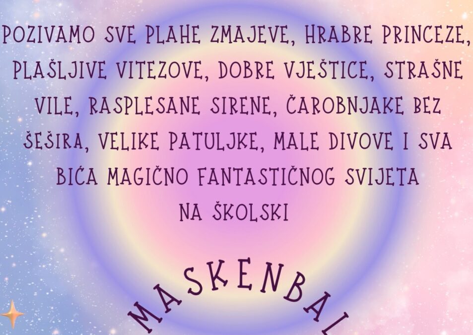 Maskenbal – pozivnica