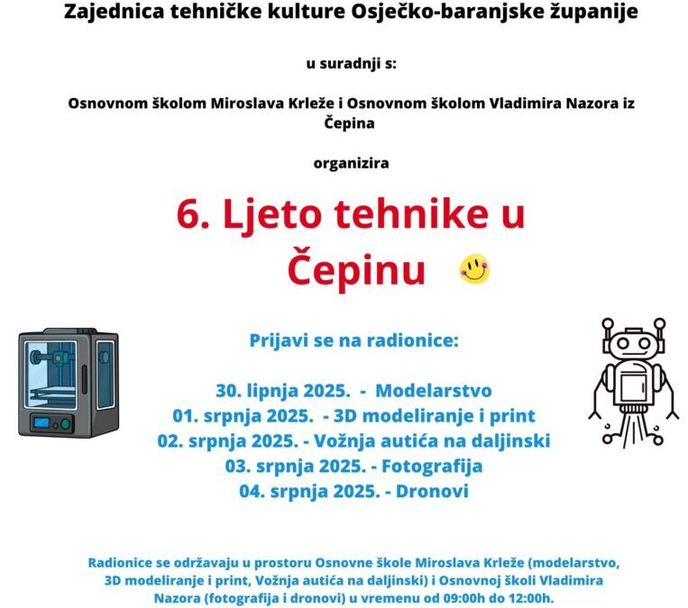 Ljeto tehnike u Čepinu