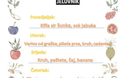 Jelovnik 6. listopada 2025.
