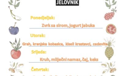 Jelovnik 20. listopada 2025.