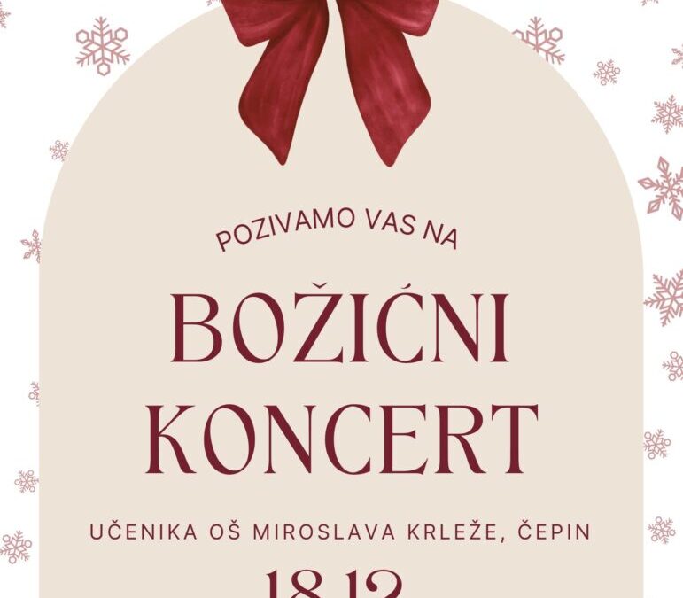 Školski božićni koncert