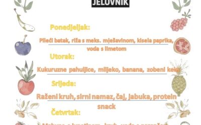 Jelovnik 26. siječnja 2026.