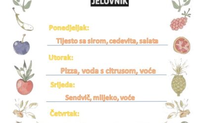 Jelovnik od 13. travnja 2026.